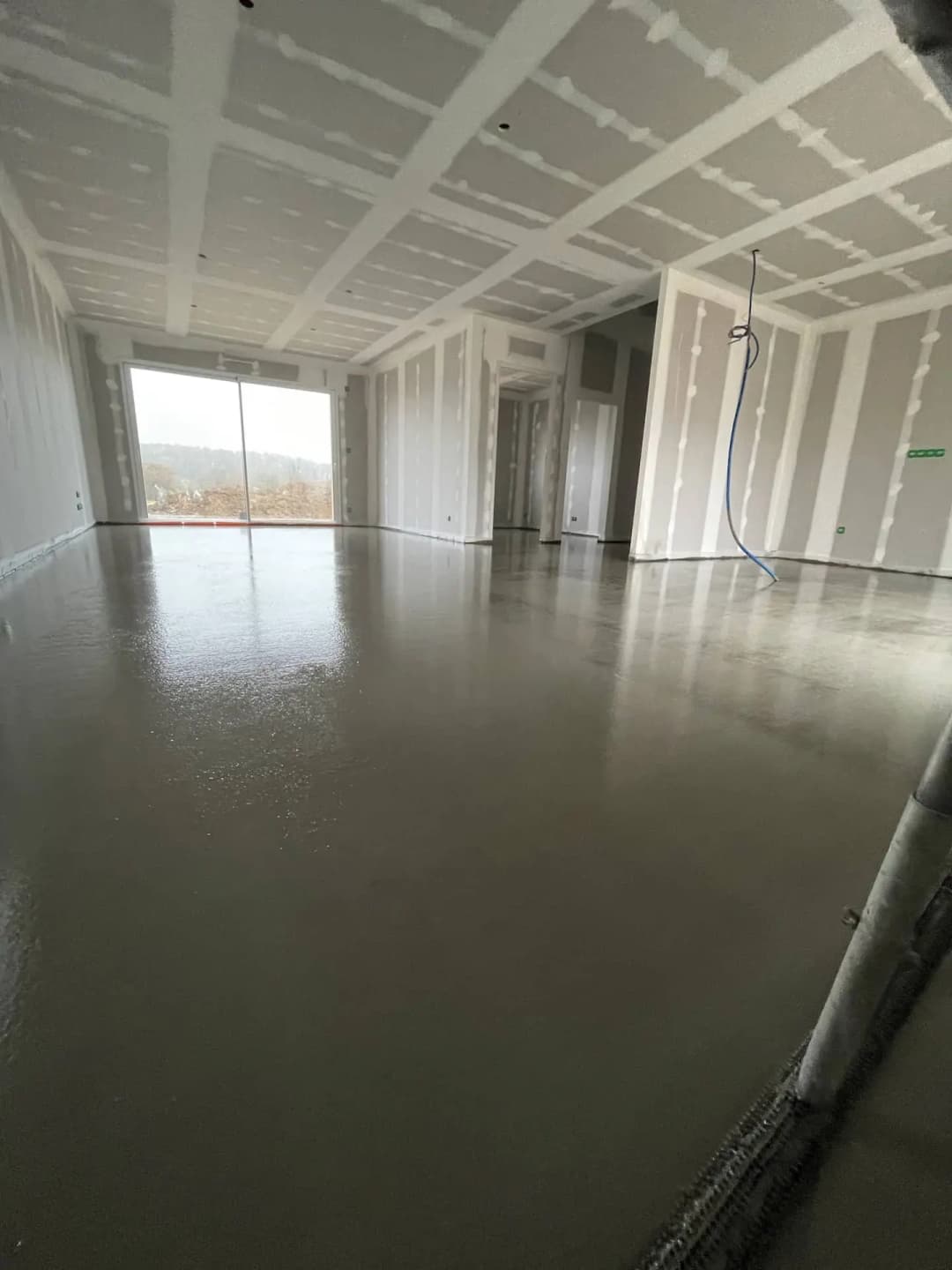 Préparation professionnelle de chape